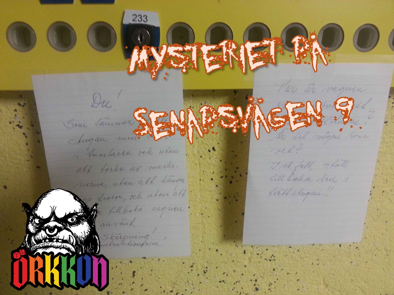 Mysteriet på Senapsvägen 9